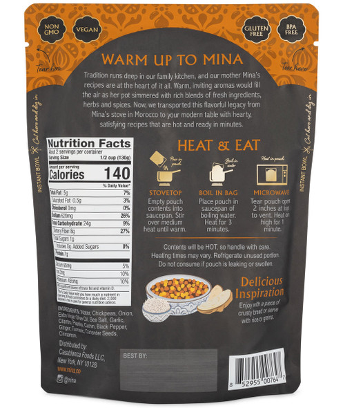 Mina® 10 oz. Moroccan Chickpea Stew