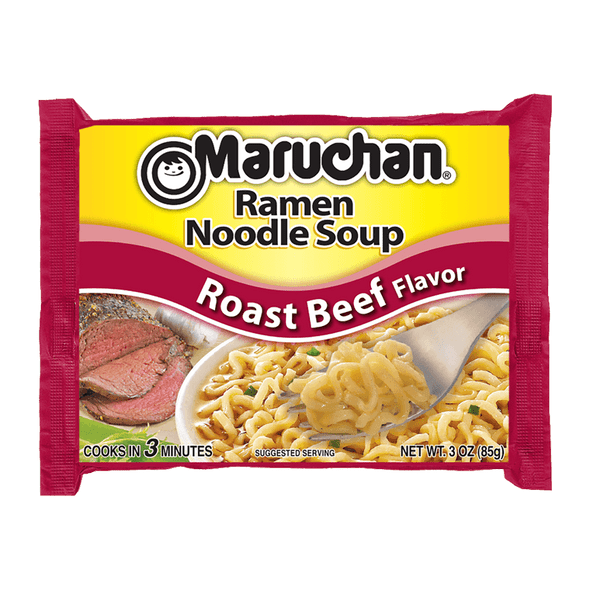 Maruchan 3 oz. Roast Beef Flavor Ramen Soup