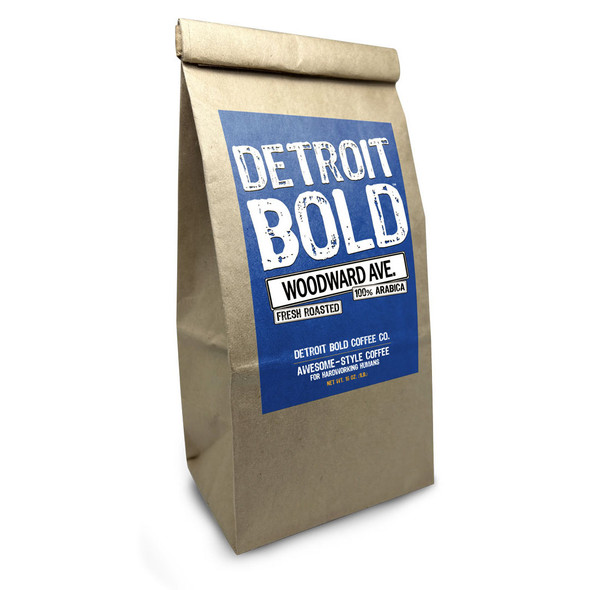 Woodward Ave by Detroit Bold 8 oz. Medium Roast Ground Coffee