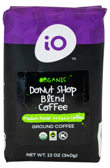 Inspired Organic® Donut Shop Blend Medium Roast Ground Coffee