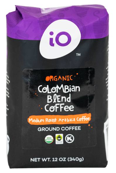 Inspired Organic® Colombian Blend Medium Roast Ground Coffee