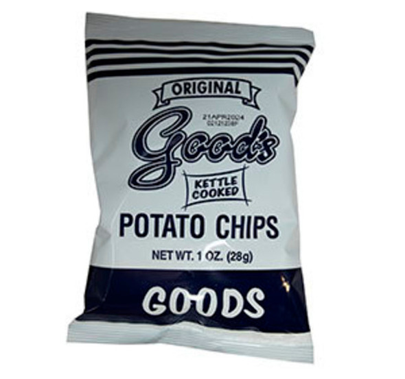 Good's 1 oz. Original Kettle Cooked Potato Chips (24 Pack)