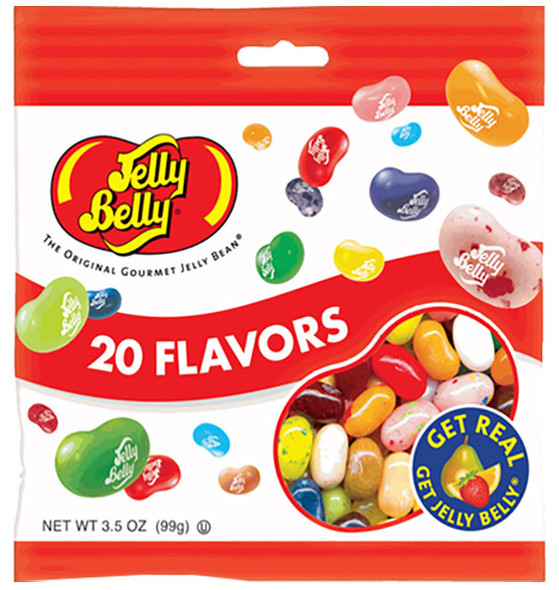 Jelly Belly 3.5 oz. 20 Assorted Fruit Flavored Jelly Beans