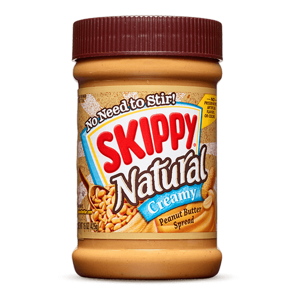 SKIPPY® 15 oz. Natural Creamy Peanut Butter Spread