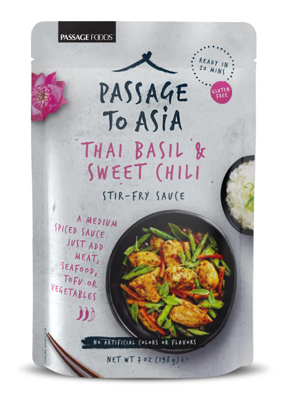 Passage to India 7 oz. Thai Basil & Sweet Chili Stir-Fry Sauce