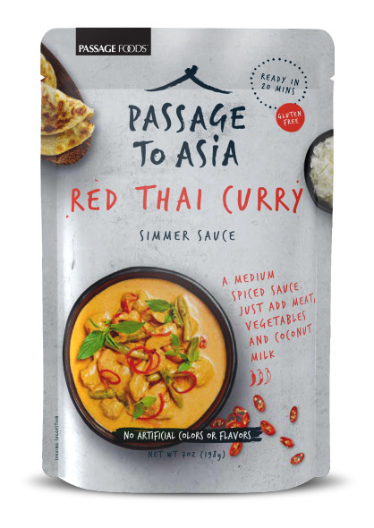 Passage to India 7 oz. Red Thai Curry Simmer Sauce