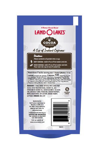 Land O Lakes 1.25 oz. Cocoa Classics® Hazelnut & Chocolate Cocoa Mix (12 Pack)