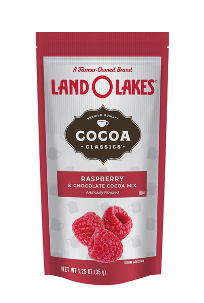Land O Lakes 1.25 oz. Cocoa Classics® Raspberry & Chocolate Cocoa Mix (12 Pack)