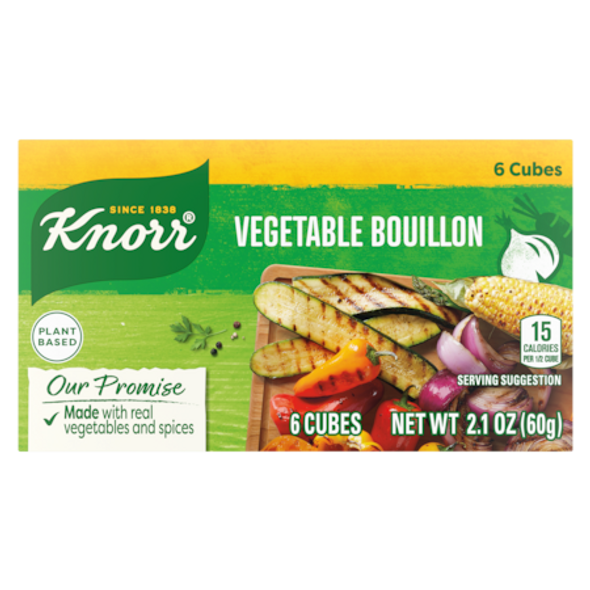 Korr® 2.01 oz. Vegetable Bouillon Cubes (6 Pack)