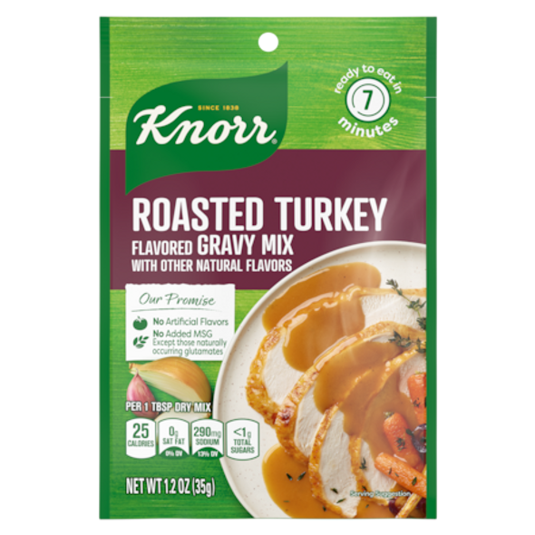 Knorr® 1.2 oz. Roasted Turkey Gravy Mix