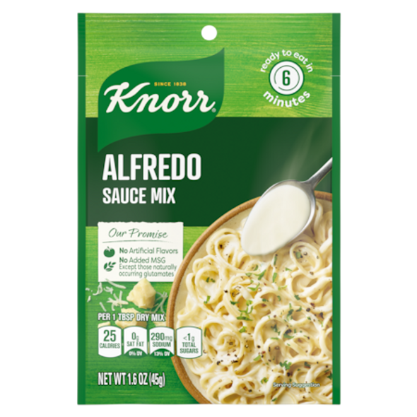 Knorr® 1.6 oz. Alfredo Sauce Mix