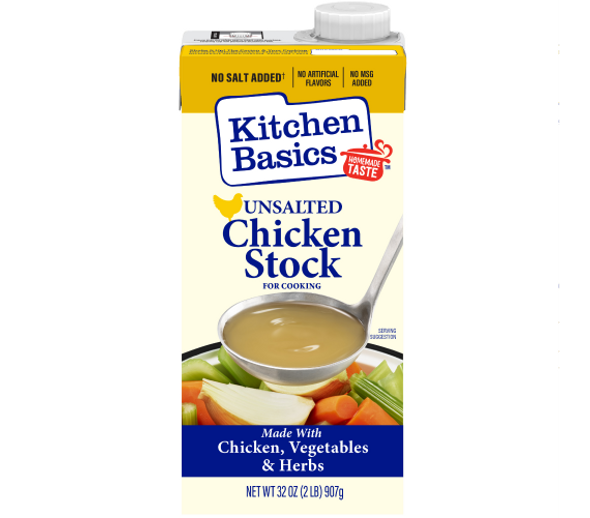 Kitchen Basics® 32 oz. Unsalted Chicken Stock