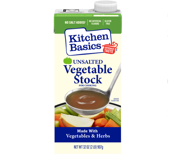 Kitchen Basics® 32 oz. Unsalted Vegetable Stock