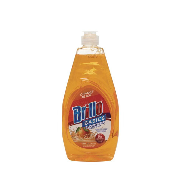 Brillo 24 fl. oz. Lemon Fresh Dishwashing Liquid Soap