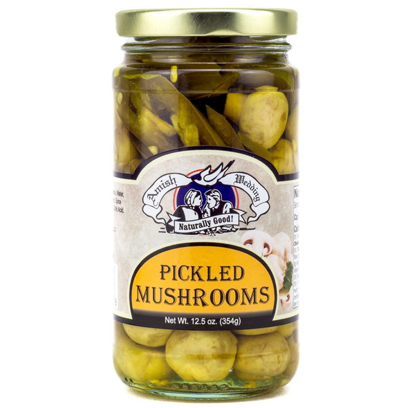 Amish Wedding® 12.5 oz. Pickled Mushrooms