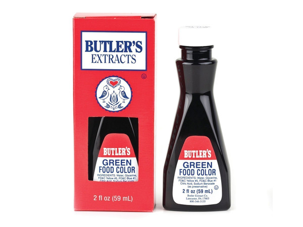 Butler's Best 2 fl. oz. Green Food Coloring