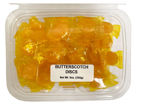 Kitch'n Snacks 9 oz. Butterscotch Disks Tub