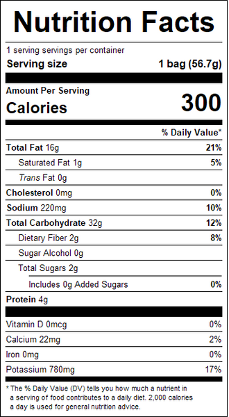 Route 11 2 oz. Dill Pickle Chips (30 Pack)