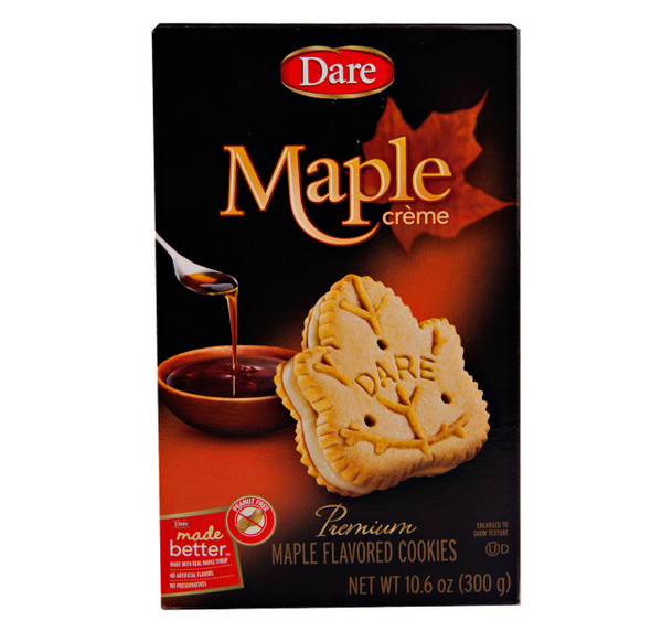 Dare 10.2 oz. Maple Leaf Creme Cookies