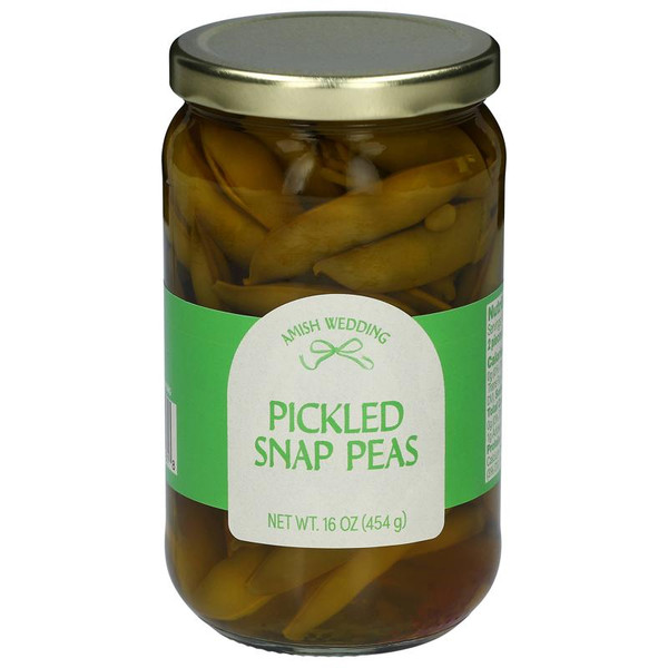 Amish Wedding® 16 oz. Pickled Snap Peas