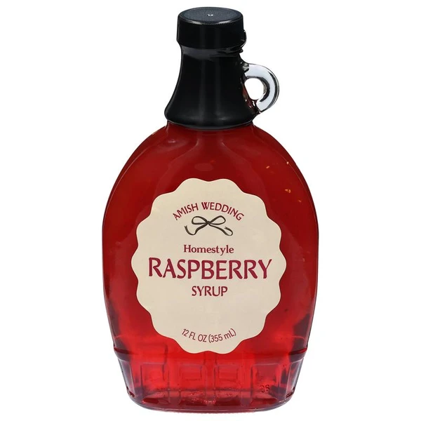Amish Wedding® 12 fl. oz. Red Raspberry Syrup
