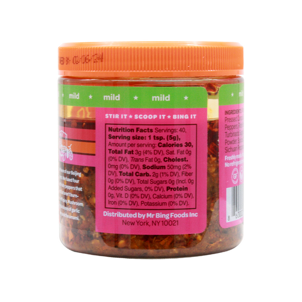 Mr. Bing 7 oz. Mild Chili Crisp
