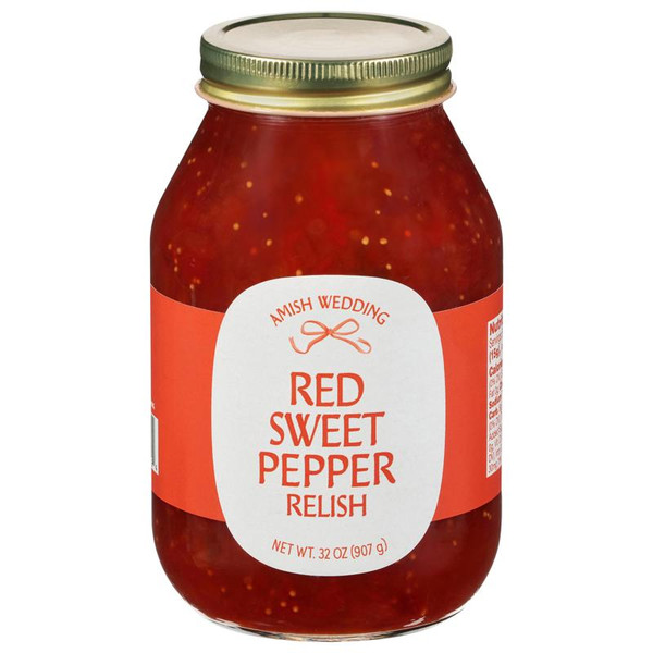 Amish Wedding® 32 oz. Red Sweet Pepper Relish