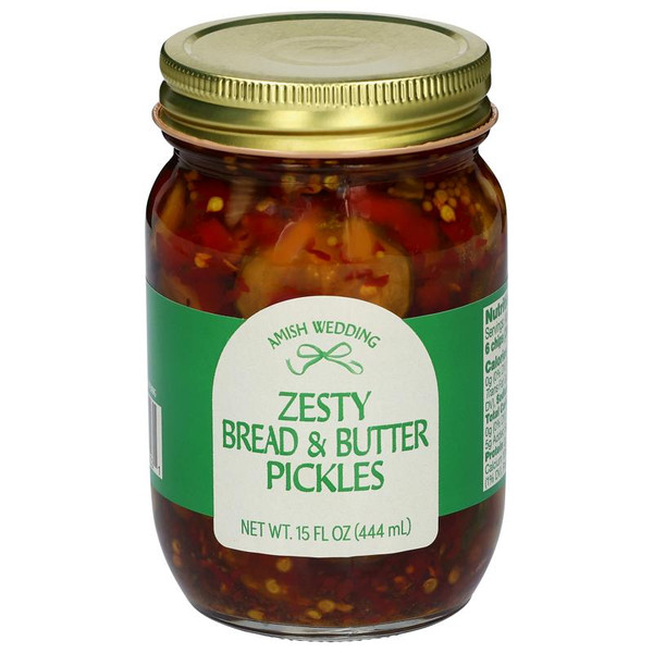 Amish Wedding® 15 oz. Zesty Bread & Butter Pickles