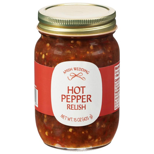 Amish Wedding® 15 oz. Hot Pepper Relish