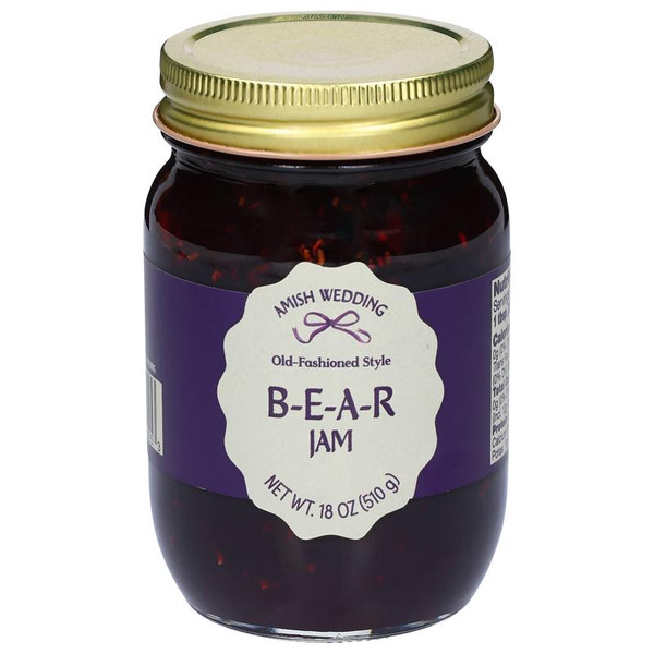 Amish Wedding® 18 oz. Old Fashioned B-E-A-R Jam