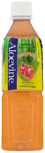 Aloevine 16.9 fl. oz. Aloe Vera Pomegranate Juice Drink 