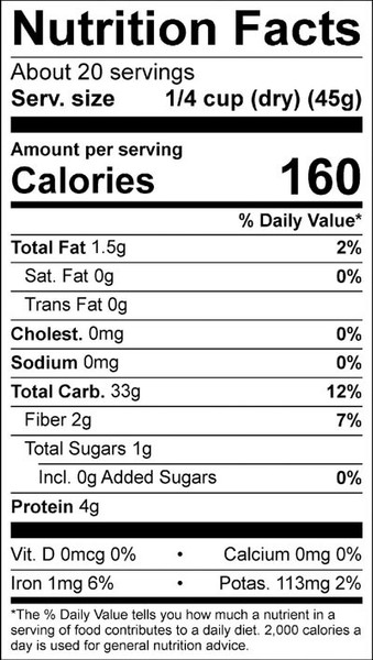 Lundberg 32 oz. Organic Brown Basmati Rice