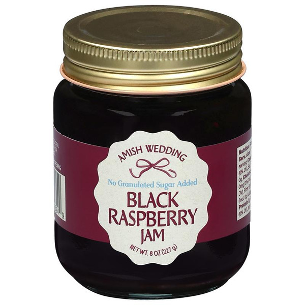 Amish Wedding® 9 oz. No Sugar Added Black Raspberry Jam