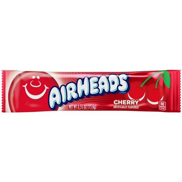 Airheads .55 oz. Cherry Taffy Bar (36 Pack)