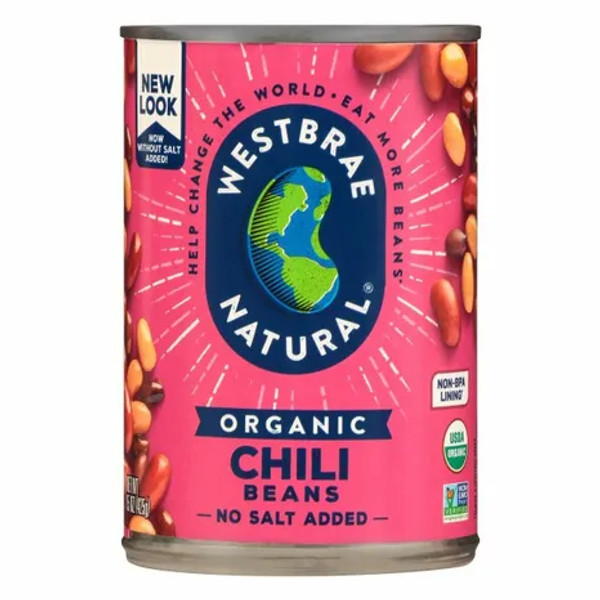 Westbrae Natural ® 15 oz. Organic Chili Beans