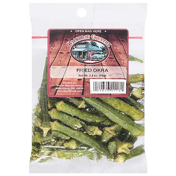 Backroad Country® 2.5 oz. Okra Chips Bag