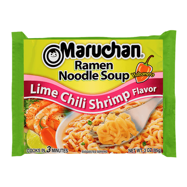 Maruchan 3 oz. Lime Chili Shrimp Flavor Ramen Soup