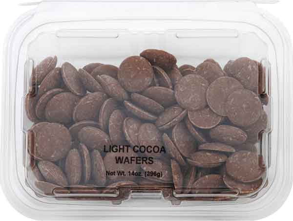Kitch'n Snacks 14 oz. Light Cocoa Wafers