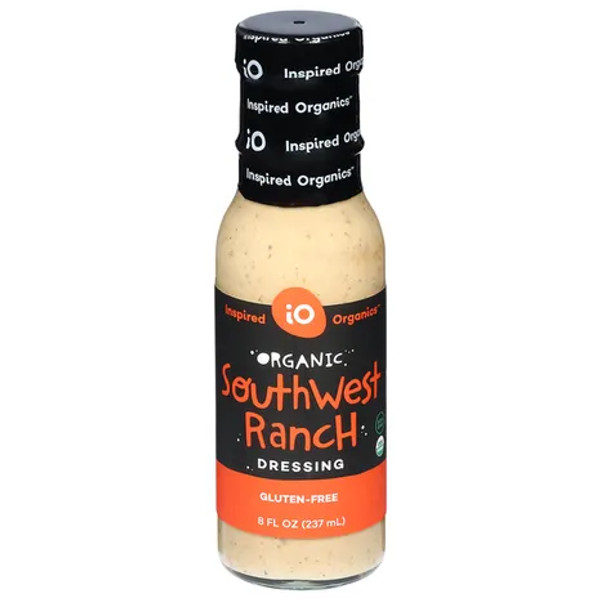 Inspired Organics® 8 fl. oz. Gluten-Free Southwest Ranch Dressing