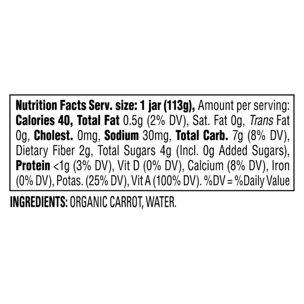 Happy Baby® 4 oz. Clearly Crafted Carrots Jar