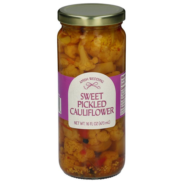 Amish Wedding® 16 oz. Sweet Pickled Cauliflower