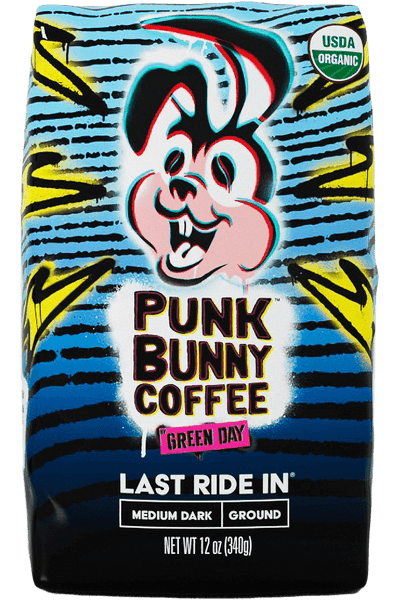 Punk Bunny 12 oz. Last Ride In Medium Dark Roast Ground Coffee