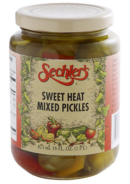 Sechler's 16 oz. Sweet Heat Mixed Pickles