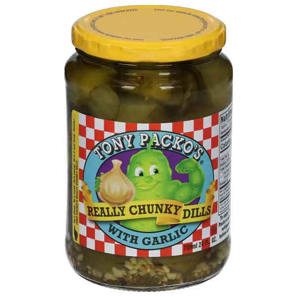 Tony Packo's 24 oz. Really Chunky Dill Garlic Pickles