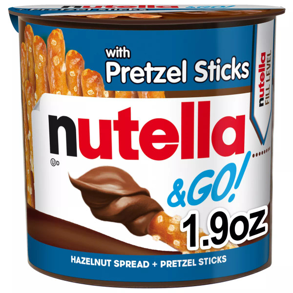 Nutella & Go! 1.9 oz. Hazelnut Spread & Pretzel Sticks