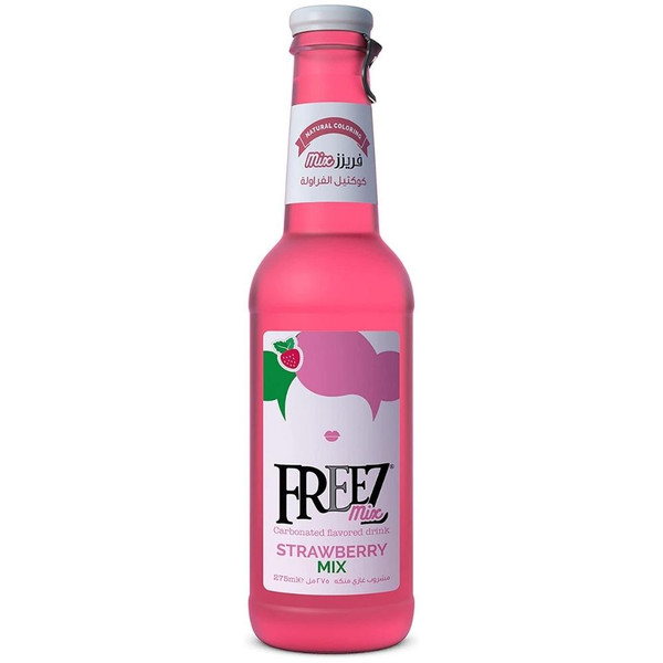 Freez Mix 275 ml. Bottle Strawberry Mix Soda