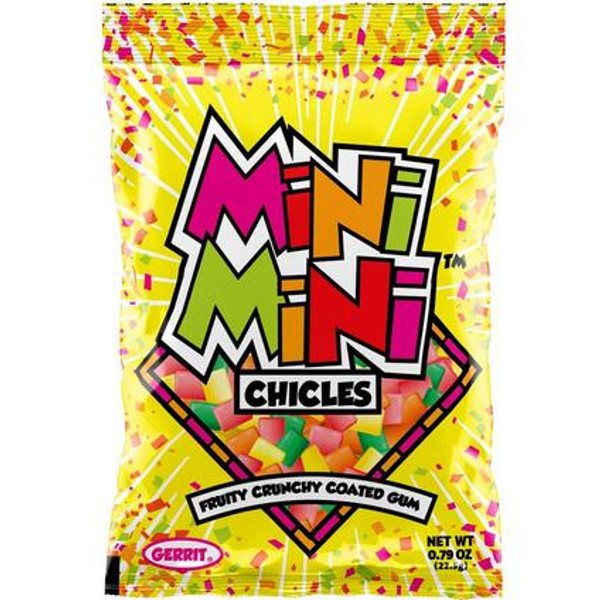 Gerrit Verburg 0.79 oz. Mini Mini Chicles Fruit Gum