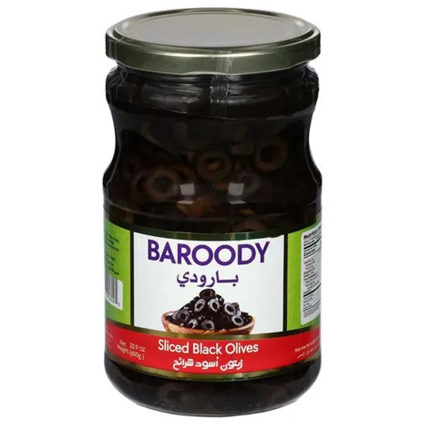 Baroody 22.9 oz. Sliced Black Olives