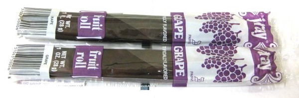 Joray .75 oz. Grape Fruit Leather Rolls (6 Rolls)
