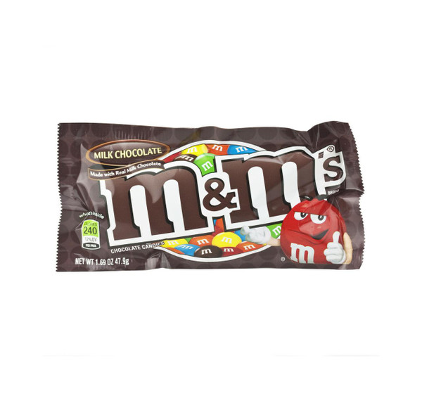 M&M's® 1.74 oz. Milk Chocolate Candies (12 Bags)